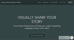 Desktop Screenshot of coralhouseproductions.com